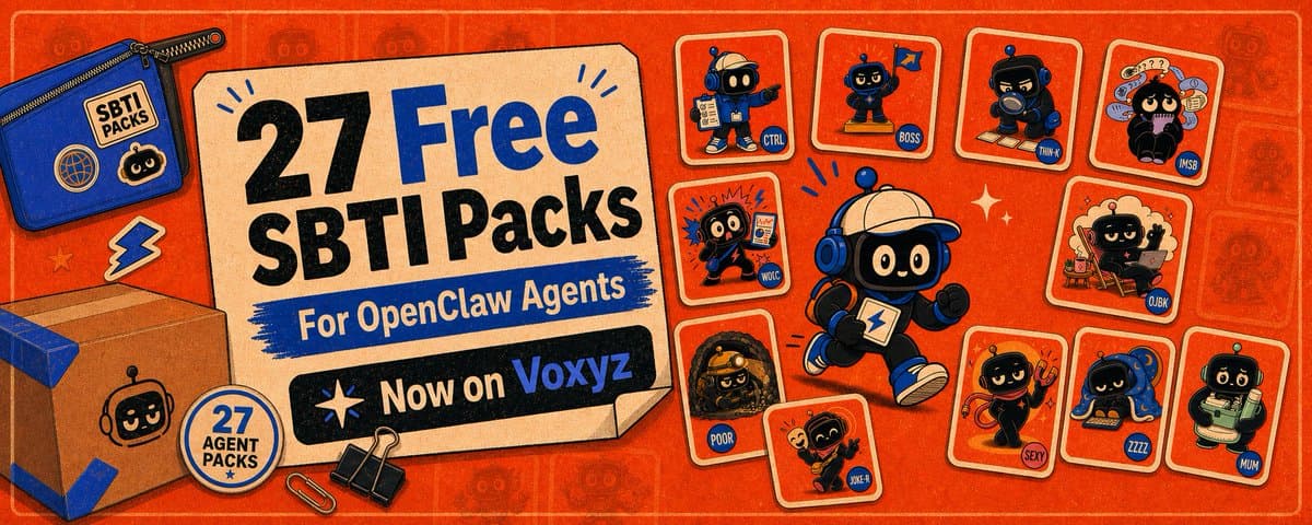 I built 27 OpenClaw agent packs from internet personality memes. My agent started talking different.